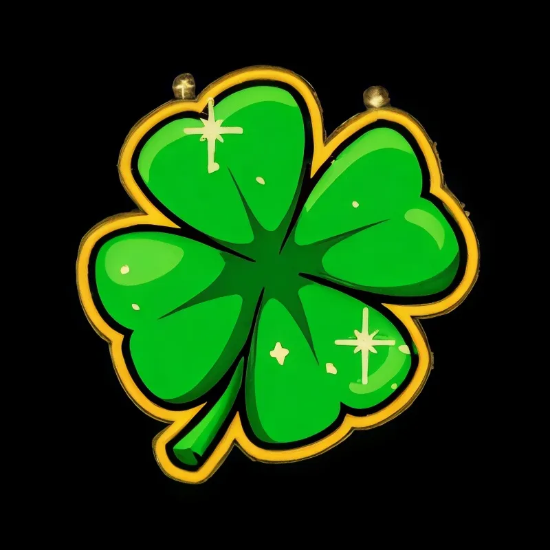 Glücksklee Symbol