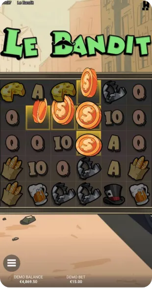 Le Bandit Bonus Buy Modus