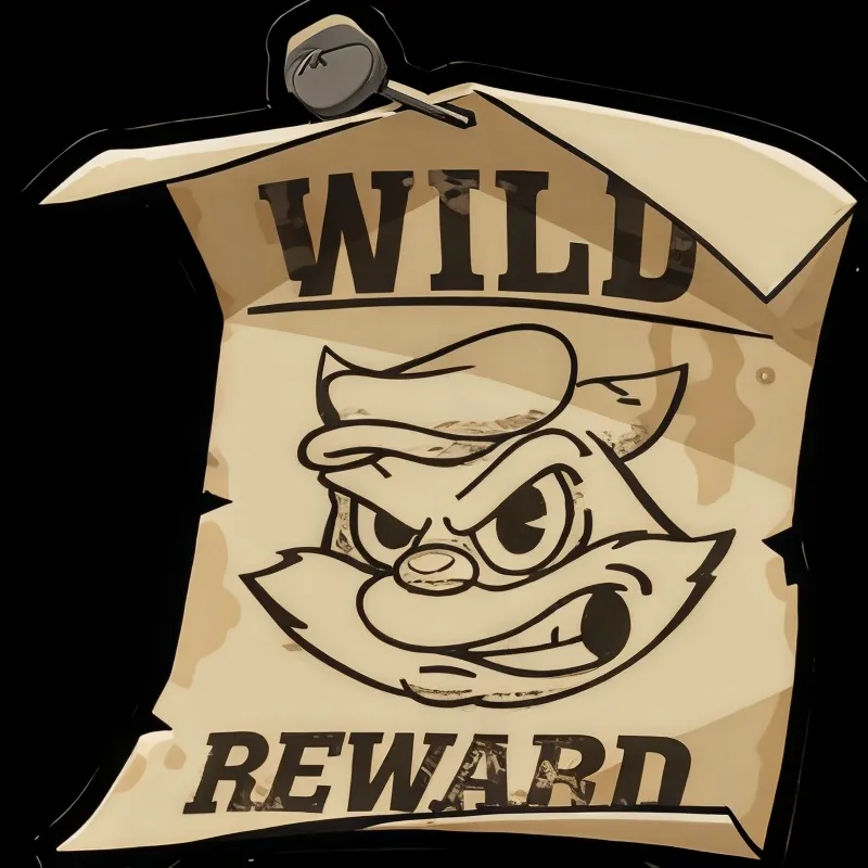 „Wanted“-Plakat Symbol